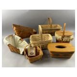 Lot of Vintage Longaberger Baskets