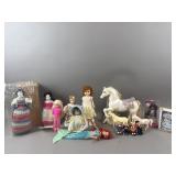 Vintage Porcelain Dolls, Accessories & More