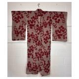 Antique/Vintage Silk Ikat Japanese Kimono