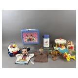 Vintage Peanuts Lunchbox & Thermos & More