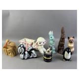 Mid Century Animal Figurines