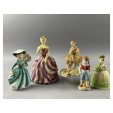 Vintage German-style Porcelain Figurines & More