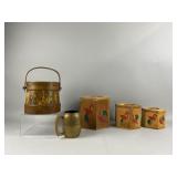 MCM Rooster Nesting Canisters, Firkin & More