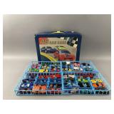 Vtg Tara Toy Corp. 48 Car Case & More