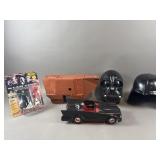 Vtg Star Wars Jawa Sand Crawler, Batmobile & More