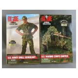 G.I. Joe US Army Drill Sergeant & Marine Sniper