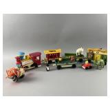 Vtg Fisher Price Circus Train & More