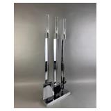 MCM Alessandro Albrizzi Lucite Fireplace Tools