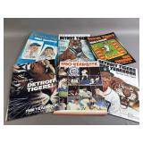 Vtg Detroit Tigers Yearbook Magazines