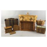 Baskets, Cases, and Coasters