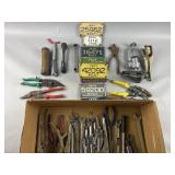 ï¿½70s Metal Boat Plates & Great Selection of Tools