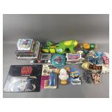 Lot Of Toys - Army Men, Water Gun, Books & More