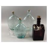 Antique General Taylor Glass Flasks & More