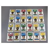 1970 Topps Story Booklet Insert Set