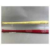 Senators & Reds Wooden Baseball Bats