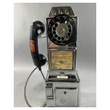 Vintage Metal Payphone
