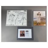 Autographed Sports Photos - Bob Feller & More