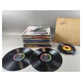 Vtg Vinyl Records - Led Zeppelin, AC/DC & More