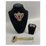 Original by Robert Fashion Craft Vtg Jewelry Set