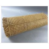 Interesting Find Roll of Wood Rattan Cane webbing