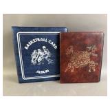 2 Basketball Cards Albums