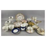 Bone China Pieces- Shelley, Wedgwood, and More