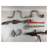 Vintage Tools - Wrenches, Chalk Line Reels & More