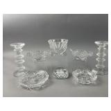 Signed Orrefors Residence Swirl Crystal Bowl/More