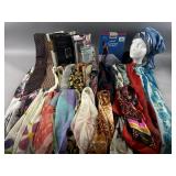 Luxurious Name Brand Silk Scarves & Much More