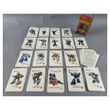 Rare Find! ï¿½85 Hasbro Transformers Card Card Game