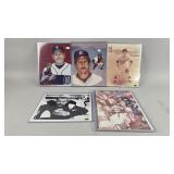 Baseball Book and Photos- Lane Parish, George Kell