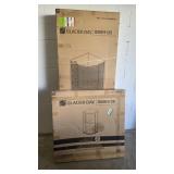 Enclosed Glass Round Shower