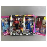 Vtg Collecters NASCAR Barbies & More