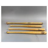 Vintage Miniature Wooden Baseball Bats