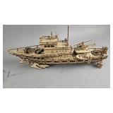 Mechanical Wood Model Ship