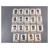 1968 Topps Insert Game Singles