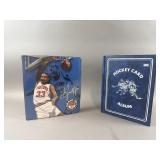 Vintage Trading Card Albums With Basketball Cards