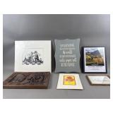 Framed/Signed Vintage Prints, Painting & More