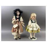 Madame Alexander Heidi & Knowles Snow White Dolls