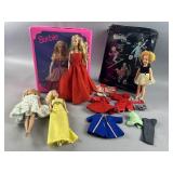 Vintage Barbie & Tammy Dolls, Clothing & Case