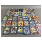 Assorted Pokï¿½mon Trading Cards w/ Protective Case