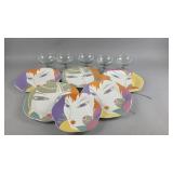 Larry Laslo Visage Plates Set and More