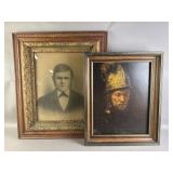 Vtg Framed Photograph & Art Prints