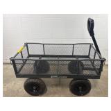 Heavy Duty Steel Outdoor Wagon By Gorilla Carts