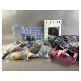 Large Lot of Barbie Doll Clothes, Shoes, & More