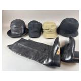 Vintage Cloche Hat, Cole Haan Leather Boots & More