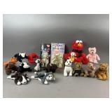 Tickle Me Elmo, TY Beanie Babies Lot and More