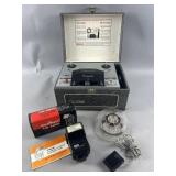 Vintage Webcor Reel to Reel Recorder & Crown Flash
