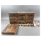 New Monkey Pod Wooden Puzzle Sets