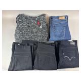 Womenï¿½s Leviï¿½s Jeans & Karl Lagerfeld Hoodie